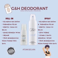 G&H  deodorant amway