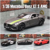 RMZ CITY 1:36 Mercedes-Benz GTS AMG Simulation Die Cast Car Models Diecast Alloy Metal Miniature Pul