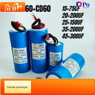 WJ Cbb60+cd60 Capacitor 15+75UF 20+200UF 25+150UF 35+200UF 45+300UF 450VAC/250VAC Start+Operating Ca