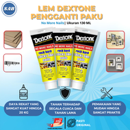 Lem Pengganti Paku Dextone No More Nails | Lem Tempel Dinding Super Kuat untuk Keramik Kayu Metal Ba