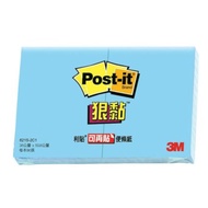 3M Post-it Sticky Re-Stickable Note Paper-621S-2C Blue Stepping Stone Shopping Network