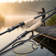 FISHINGFANS Rancy 2.0 M/MH Boat Rod 8-10ft, Fuji Alconite Tip, 15-50g, Long Cast Sea Fishing Rod