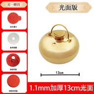 YQ Tangpozi Pure Copper Thickened Hot Water Injection Bag Hand Warmer Thermos Bottle Hot Bottle Hot Back Warm Feet Bed00