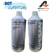 (ONE BOTTLE) NISSAN ORIGINAL COOLANT - GREEN 1 LITER  # 999MP-LC100