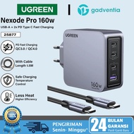 UGREEN Wall Charger Adapter Head 160W Nexode Pro GaN 4-Port PD Fast Charging For Macbook iPad Pro iP