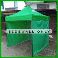 (SET OF 4 SIDES) 3x3 MTRS TENT SIDEWALL ONLY TRAPAL LONA TOLDA DIRECT SUPPLIER