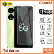 Tempered Glass iTel P55 5G S23 Anti-Scratch Glass 9H Premium Quality (temper glass)