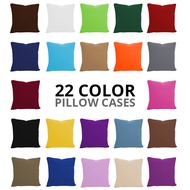 Spandex Stretch Square Cushion Cover Pillow Case Throw Pillow Cover for Sofa Bed Living Room Decoration 40x40cm Solid Cover
