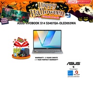 [ผ่อน 0% 10 ด.]ASUS VIVOBOOK S14 S3407QA-OLED053WA/Snapdragon X X1-26-100/ประกัน 3 YEARS Onsite+1Y P