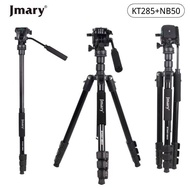 Photography Portable Tripod Jmary Aluminum Alloy Head Bracket Hydraulic Tripod Monopod Detachable Me