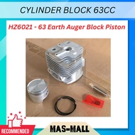 Harz Earth Auger HZ6021-63 Cylinder Block Assy - Spare Part