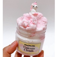 Pink White Unicorn Cloud Scented Slime Toy
