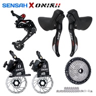 Sensah Shuntai SRX Pro 1*11 Speed BR-05 Disc Brake Road Bike Cross-Country Gravel Kit