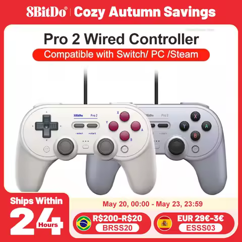 8BitDo Pro 2 Wired Gamepad for Nintendo Switch PC Gamepad RetroPie Raspberry Pi Ultimate Software Ad