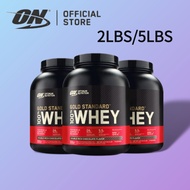Optimum Nutrition Gold Standard Whey 2lbs/5lbs - 100% Whey Protein Powder