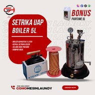 Setrika Uap Laundry Boiler 5L / Setrika Uap Boiler 5 Liter