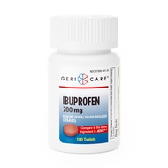 Ibuprofen 200mg, Pain Reliever, Fever Reducer, Relieves Body Aches, 100 Count (Pack of 1)