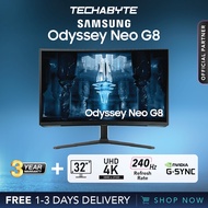 Samsung Odyssey Neo G8 / Odyssey G6 | 32" | 240Hz | 1ms | VA Panel Curved Gaming Monitor (S32BG852 / S32BG652)