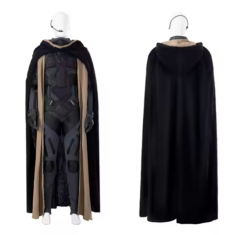 Paul Atreides Cosplay Costume Aka Dune 2 Men's Stillsuit Armor Suit Jumpsuit Cloak Uniform Halloween