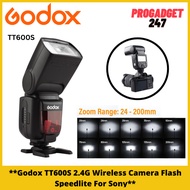 GODOX TT600S/Godox TT600 2.4G Wireless Camera Flash Speedlite Support HSS When paired with Godox X T