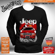 Cherokee T-shirt Jeep Offroad Car Willys Wrangler CJ7 rubicon JK automotive color 4WD 4x4