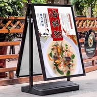 Papan poster berisi air untuk kegunaan luar, papan iklan tahan angin, papan tanda berisi air di pint
