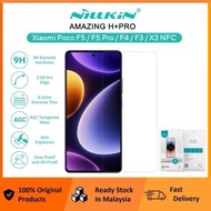 Nillkin Amazing H+ Pro Tempered Glass Screen Protector For Xiaomi Poco F6 Pro / F5 / F5 Pro /F4 / F3
