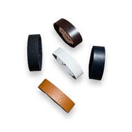 HITAM Leather Belt Ring Size 2 cm / 3 cm / 3.5 cm Black Brown Tan Belt Ring