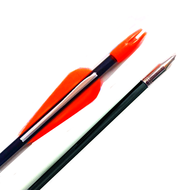 Cupid 12 Pcs Fiberglass Archery Arrow Fixed Point Bow Training Arrow 8mm