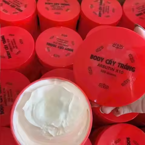 Kem Body Cấy Trắng Arbutin x10 500g Kháng Nước 100% kem ủ siêu trắng, siêu thơm, bright white lighte