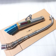 Daeng sai4 conical open for Xrm Rs Wave Dash Smash Raider j Srl Sym Criss110 Ex5