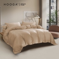 HOOGA Aerynn 1100TC TENCEL Bedsheet | Quilt Cover Set (Orange Label) | B3