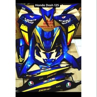 Coverset HLD Honda Dash 125 Shark (STICKER TAMPAL SENDIRI)