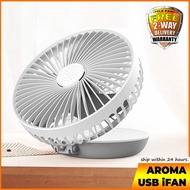 Rechargeable Fan Mini Fan Folding Intelligent Fan Desktop Fan (6inch) Aromatic Mini Fan USB Fan Kipa