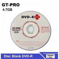 DVD-R Plus GT-Pro 16x Empty DVD Disc Blank / DVD-R GT-Pro Plus / DVD Blank GTPro Plus Retail / DVD G