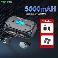 TNW M41 Headset Bluetooth Earbuds TWS Gaming Headphones Noise Cancelling Earphones with 5000mah Powe