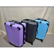 RUBBERIZED LUGGAGE 24INCHES 4WHEELS 360 ROTATION