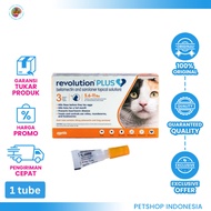 Revolution Plus ORANGE 0.5Ml 1 Tube - Cat Flea Drops 2.5Kg - 5Kg