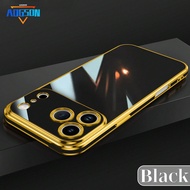 17promax เคสโทรศัพท์ชุบโลหะ กันกระแทกระดับพรีเมียม ขอบกันฝุ่น เคสโทรศัพท์หรูหรา เหมาะสำหรับ Samsung 