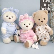 30cm Doll Clothes-Lena Bear Teddy Bear Pajamas Romper-Doll Doll Clothes Replacement Baby Clothes-30c