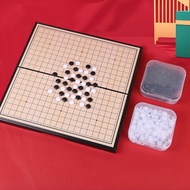 [Genuine] High quality magnetic Go chess set, genuine checkered chess set ZAA88
