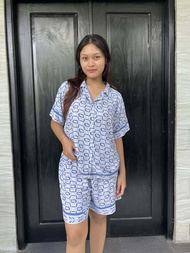 Onet set baju santai Setelan pyama pendek  Baju wanita  Baju khas bali Bahan Rayon Grade A Motif Vir