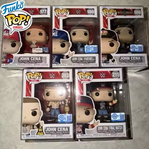Funko Pop Original WWE Collection John Cena Jey Uso Rhea Ripley Vinyl Figures #193 #194 #203 #211 Co