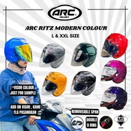 ARC RITZ MODERN COLOUR HELMET ARC RITZ ORIGINAL (ARC HELMET RITZ MODERN SPECIAL COLOUR)- ARC RITZ HE