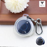 ปลอกกุญแรยนต์ NETA เคสรีโมทกุญแจรถยนต์ สําหรับ neta v neta v2 neta v pro พวงกุญแจ NETAV