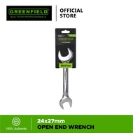 Greenfield Open End Wrench 24mm x 27mm - Hand Tools