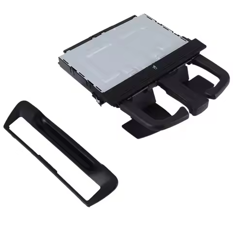 A20K-Rear Armrest Cup Holder Surround Trim Set Black Fit For- A6 / A7 2011-2016 8P0885995B 6PS / 4G8