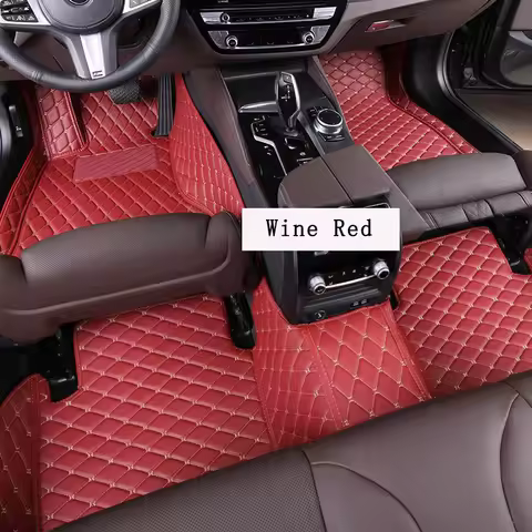 For Kia Forte Cerato K3 YD Custom Car floor Mats Fit 2013 2014 2015 2016 2017 2018 Leather auto acce