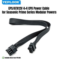 CPU Power Cable 8Pin 4+4 for Seasonic Prime Titanium/Platinum/Gold/SNOWSILENT 1300W, 1000W, 850W, 75