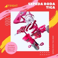 Sepeda Anak / Sepeda Anak Roda Tiga  / Sepeda Anak Laki laki / Sepeda Anak Perempuan / Sepeda Fanmily / Sepeda Family Anak Roda Tiga / Sepeda Roda Tiga Anak / Sepeda Anak Family F916HT / Sepeda Family F916HT / Sepeda  Family Terbaru 2020 F916HT